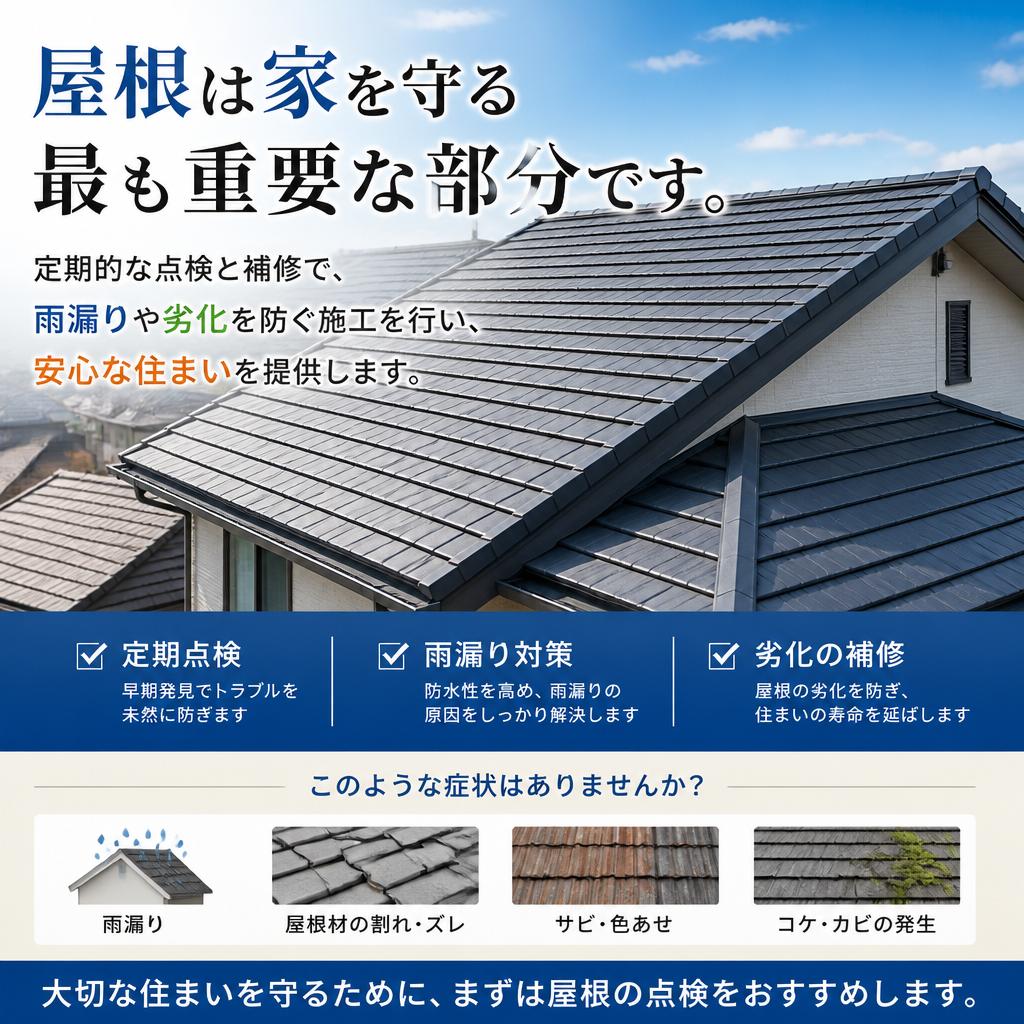 2. 屋根工事の重要性
