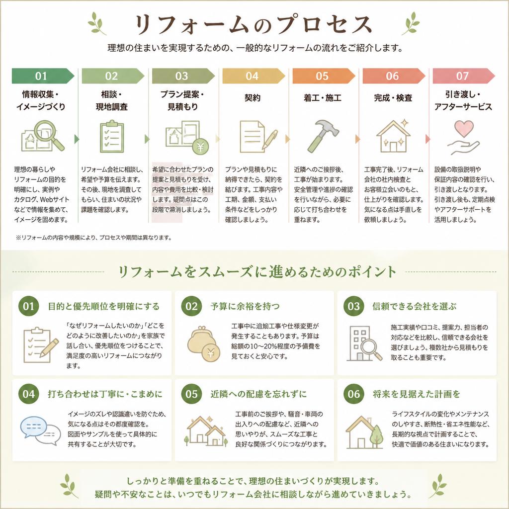 5. 施工の流れとポイント