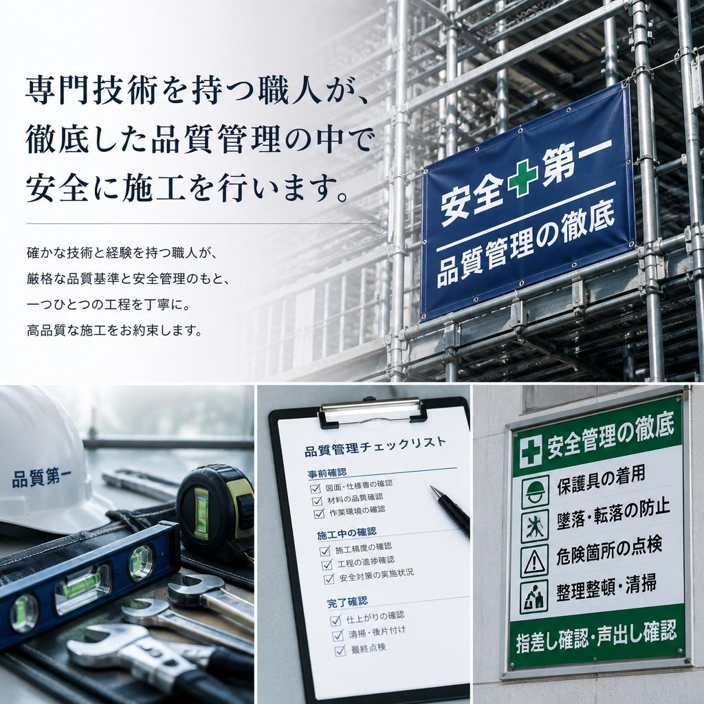 2. 安全な施工のポイント
