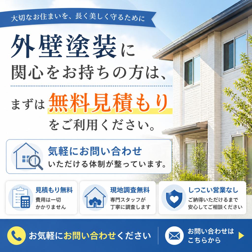 無料見積もりとお問い合わせ