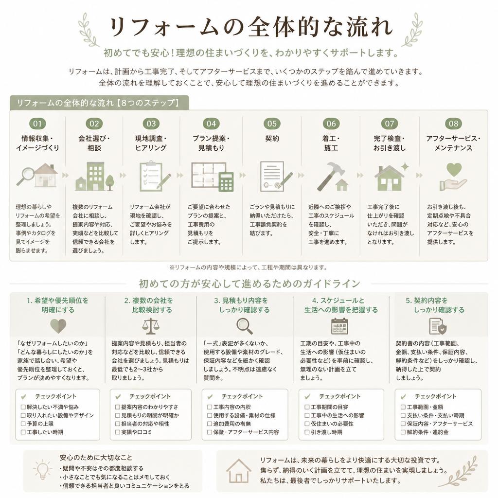 5. 施工の流れを知ろう