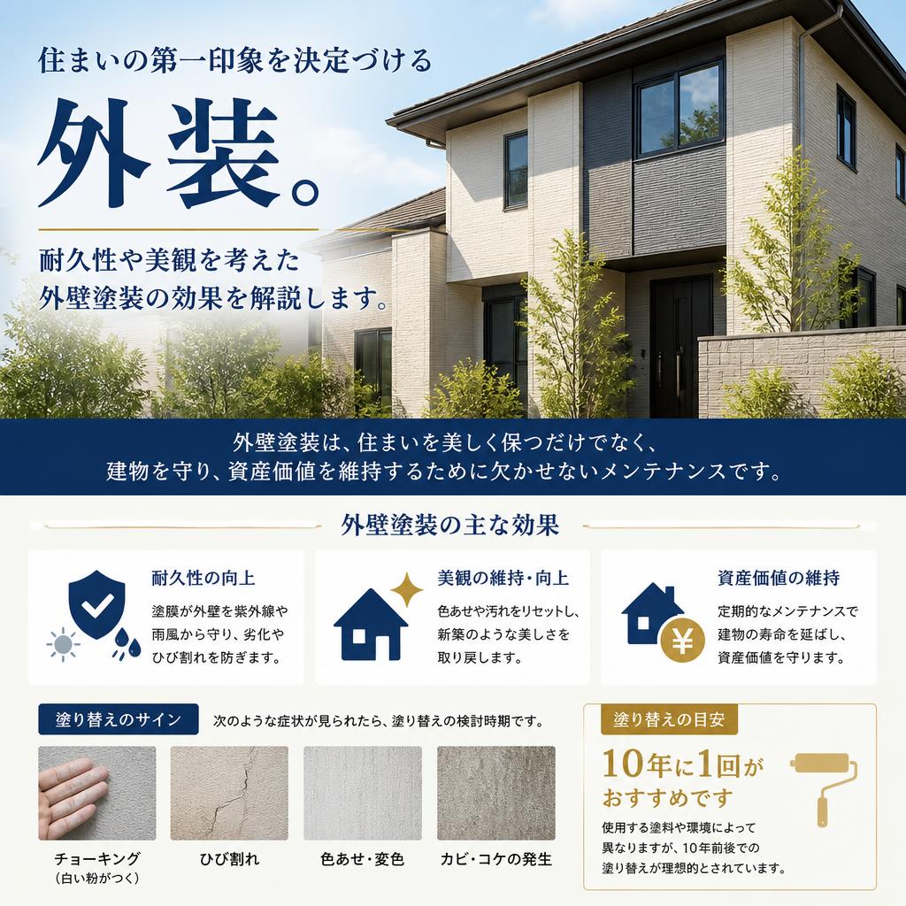 2. 外装リフォームの重要性