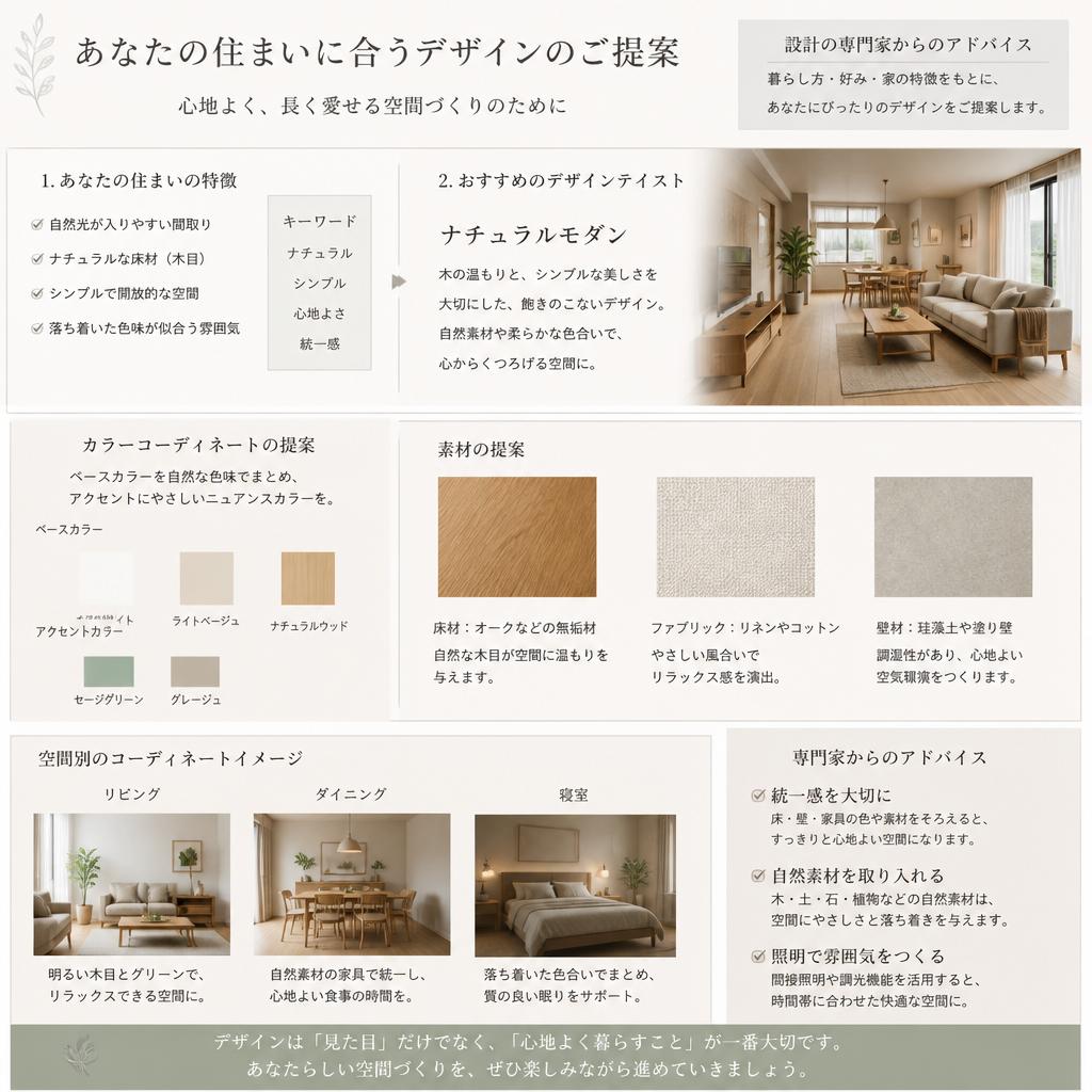 デザインの選び方