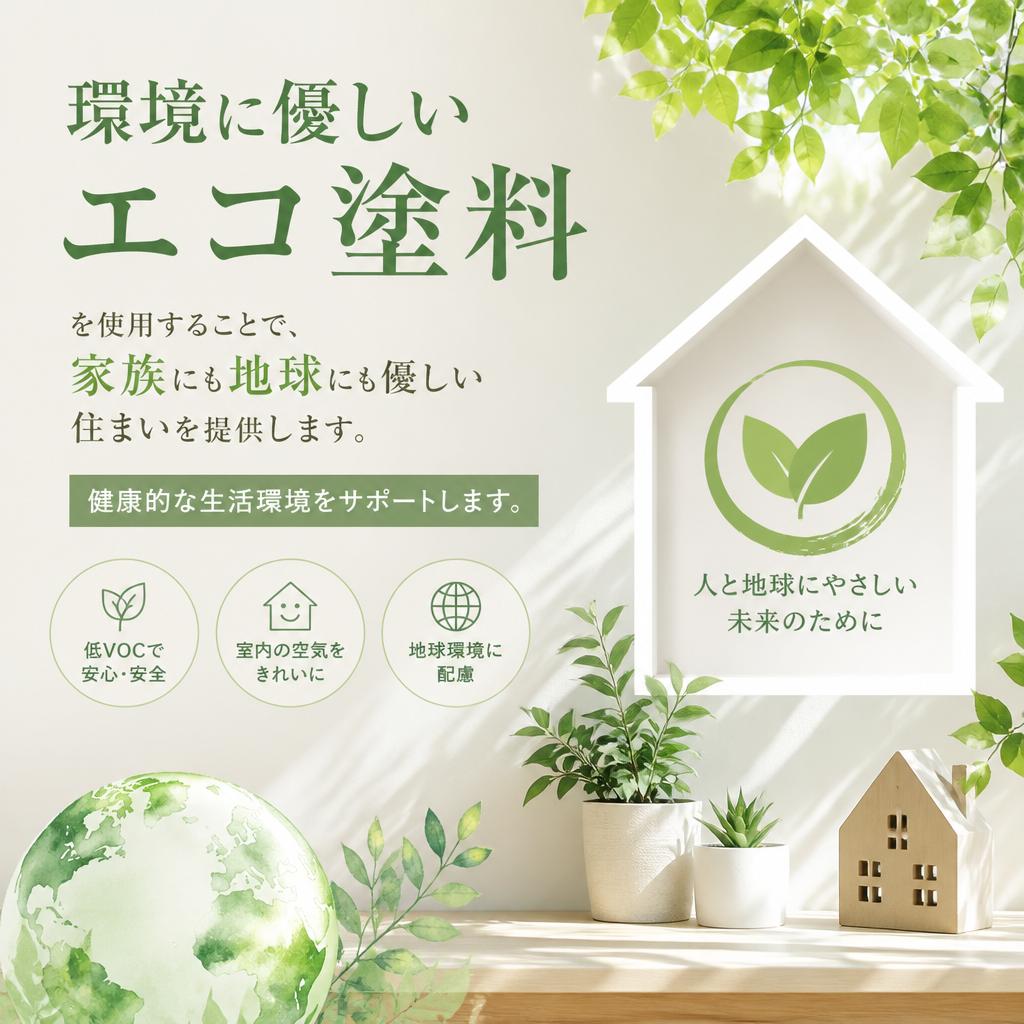 エコ塗料の導入