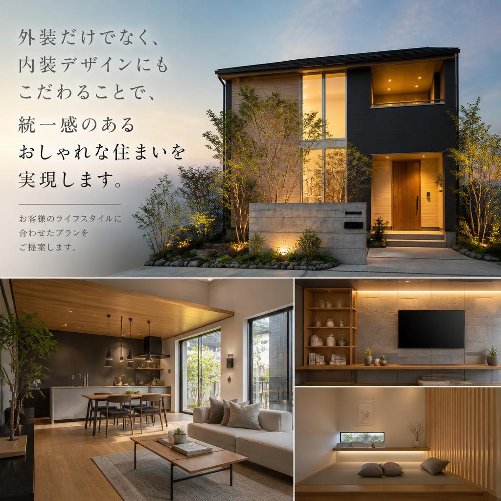 理想の住まいを実現する内装デザイン