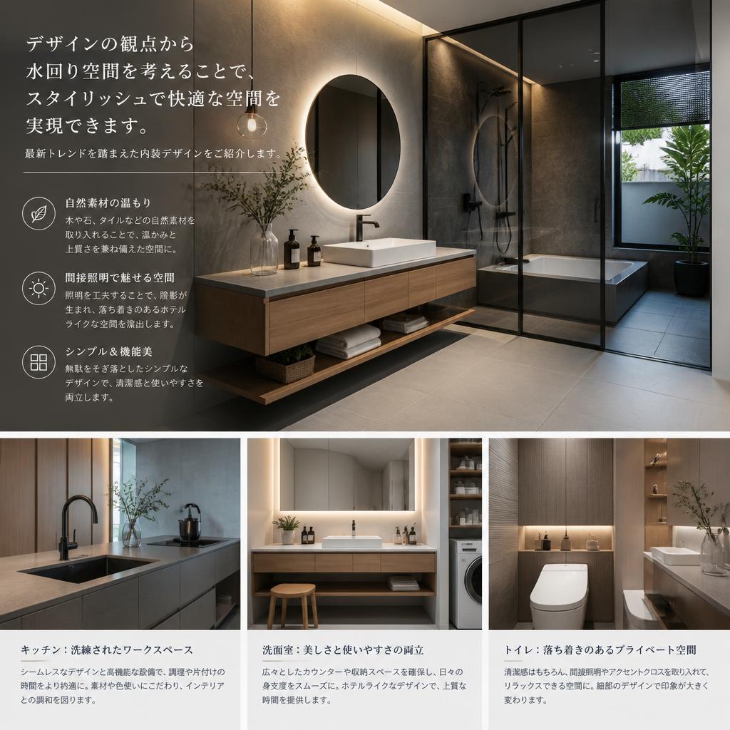 最新の内装デザイントレンド
