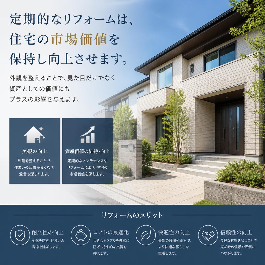 資産価値の向上