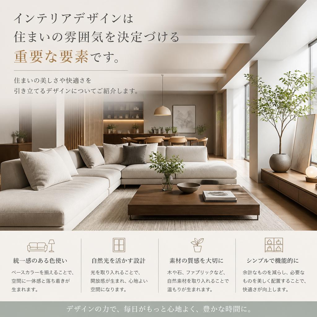 インテリアデザインの役割