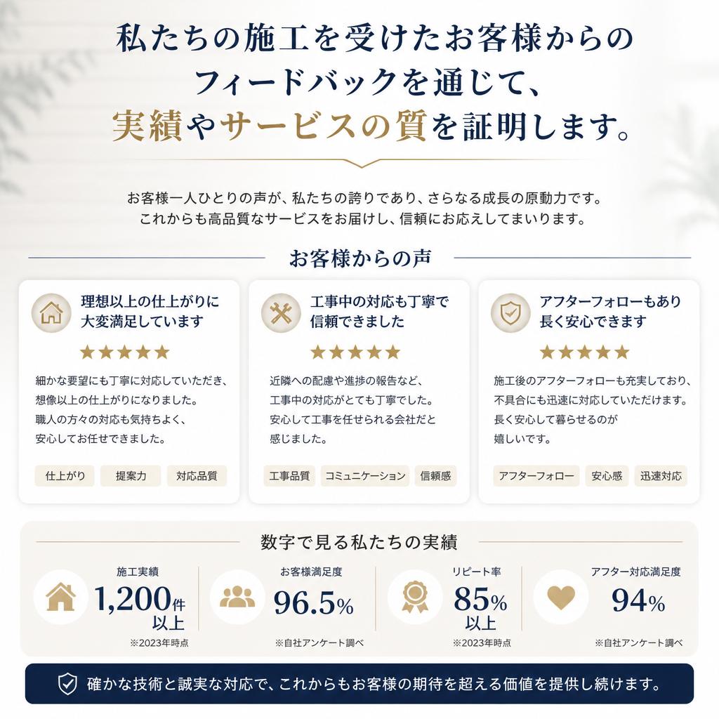 お客様の声