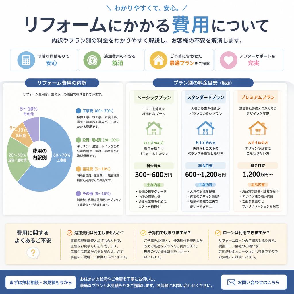 4. リフォーム費用の透明性