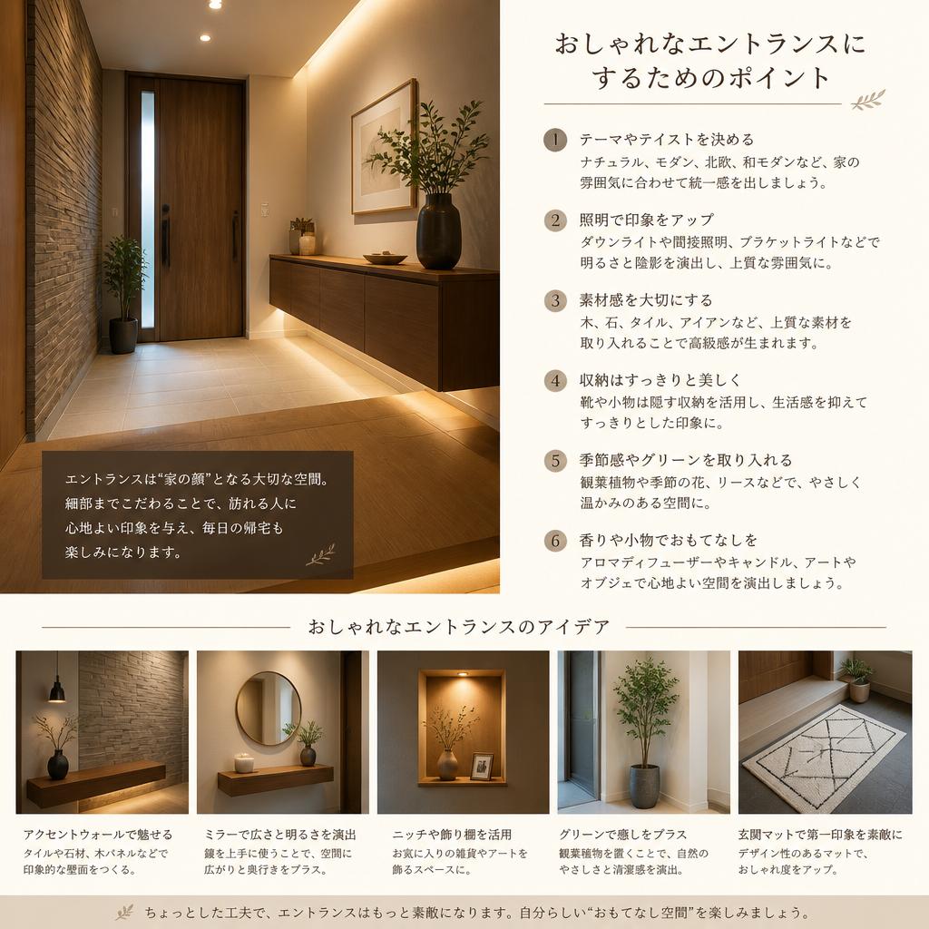 エントランスの演出術