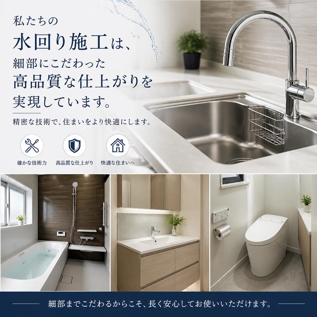 こだわりの施工