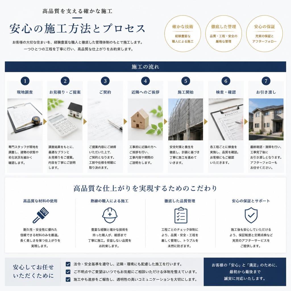 施工方法の説明