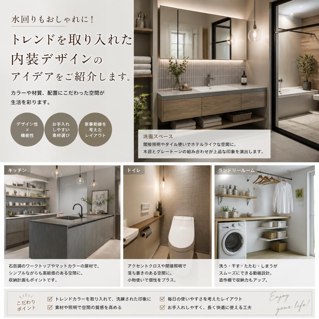 おしゃれな内装デザイン