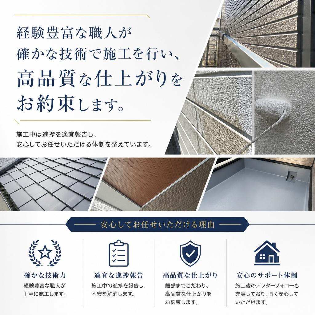 当社の施工品質