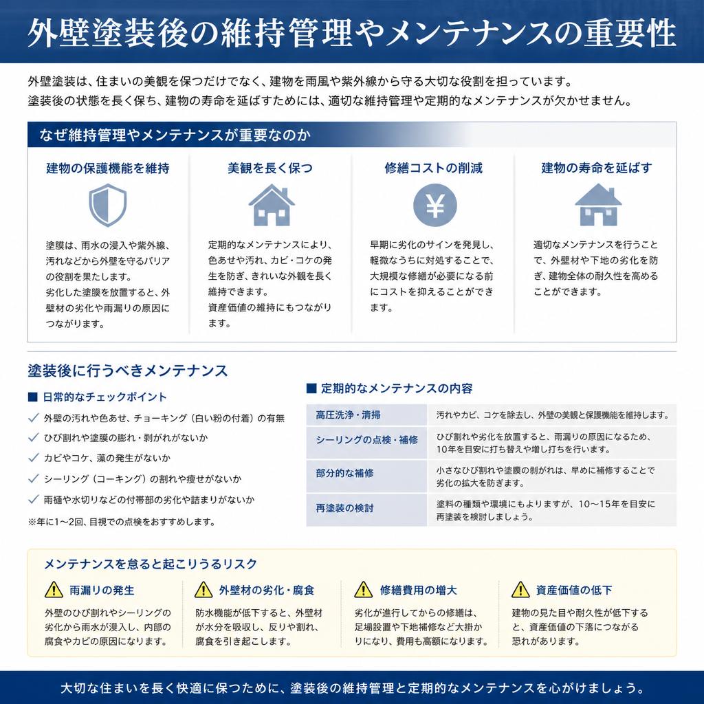5. 定期的なメンテナンスの必要性