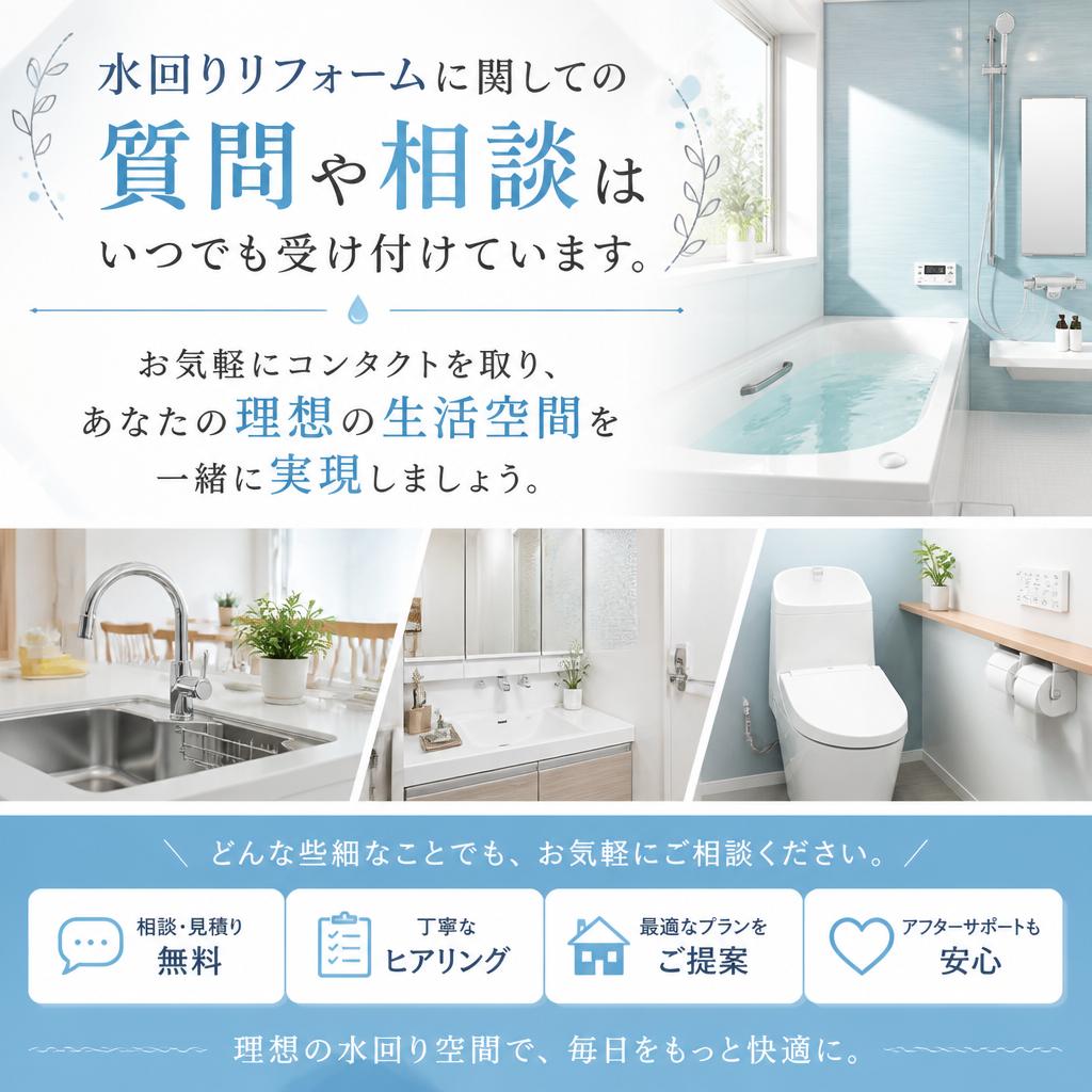 お気軽にお問い合わせを！